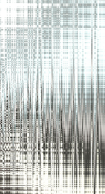 Roller blind for large window Mirror abstraction