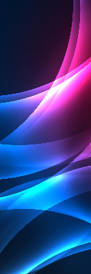 Fabric roller blind Colorful animation