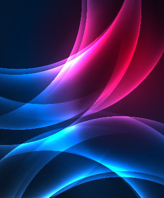 Fabric roller blind Colorful animation