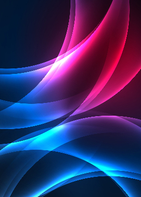 Fabric roller blind Colorful animation