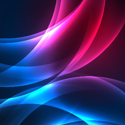 Fabric roller blind Colorful animation