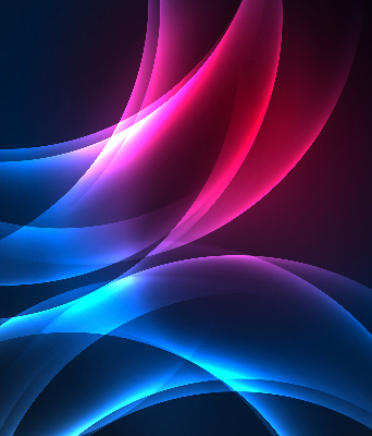 Fabric roller blind Colorful animation