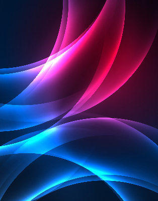 Fabric roller blind Colorful animation