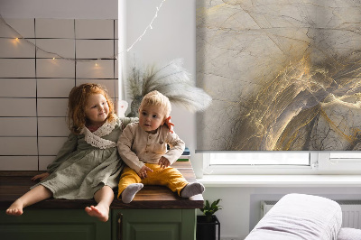 Roller blind for large window Decorative raw material