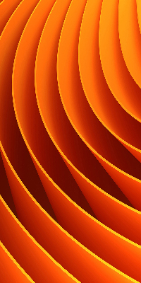 Modern roller blind Orange abstraction