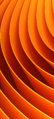 Modern roller blind Orange abstraction