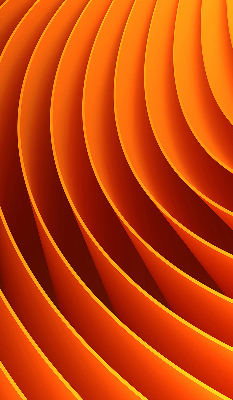 Modern roller blind Orange abstraction