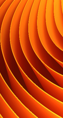 Modern roller blind Orange abstraction