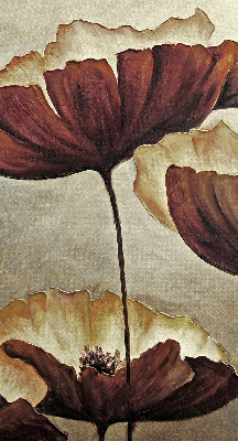Fabric roller blind Flowers