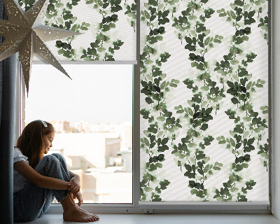 Modern roller blind Leaves