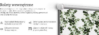 Modern roller blind Leaves