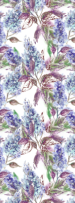 Modern roller blind Summer flowers
