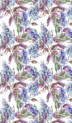 Roller blind modern summer flowers pattern