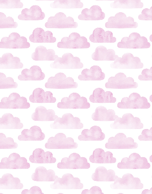 Roller blind for large window Pink clouds