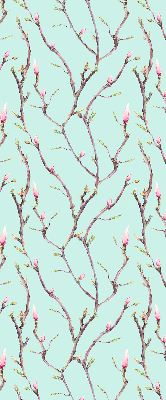 Roller blind for large window Twigs