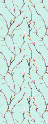 Roller blind for large window Twigs