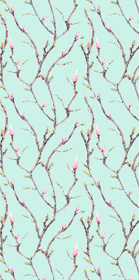 Roller blind for large window Twigs