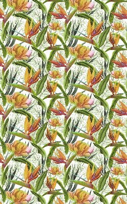 Fabric roller blind Exotic plants