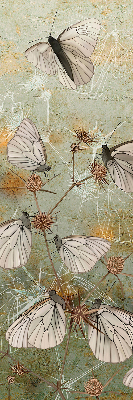 Roller blind for large window Butterflies in the meadow