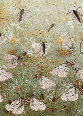 Roller blind for large window Butterflies in the meadow