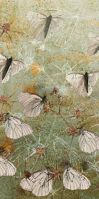 Roller blind for large window Butterflies in the meadow