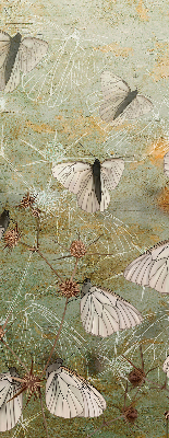 Roller blind for large window Butterflies in the meadow