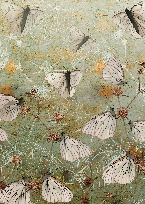 Roller blind for large window Butterflies in the meadow
