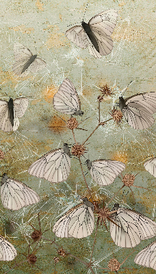 Roller blind for large window Butterflies in the meadow