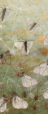 Roller blind for large window Butterflies in the meadow