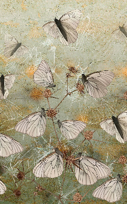 Roller blind for large window Butterflies in the meadow