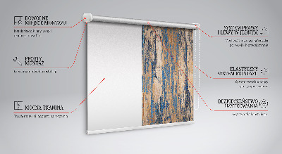 Fabric roller blind in granite