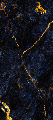 Fabric roller blind Navy blue marble