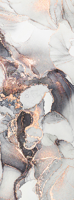Modern roller blind Gray marble