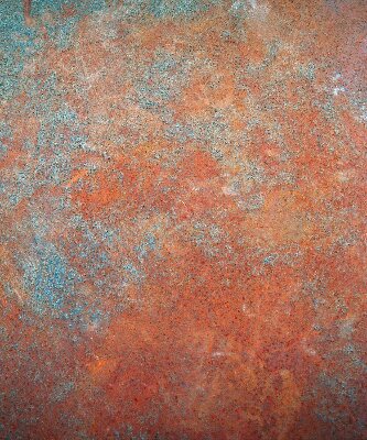 Fabric roller blind Orange sheet metal