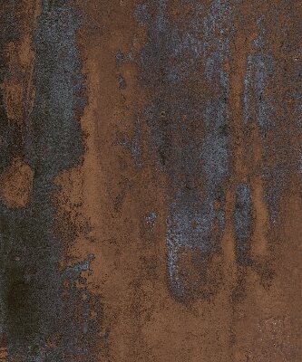 Modern roller blind Rusty sheet metal