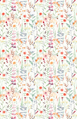 Fabric roller blind Colorful flowers