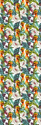 Modern roller blind Birds and flowers