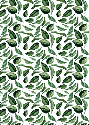 Roller blind for large window Leaves falling from trees