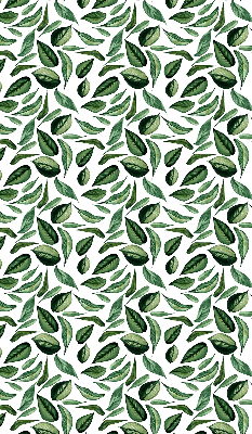 Roller blind for large window leaves falling from trees pattern