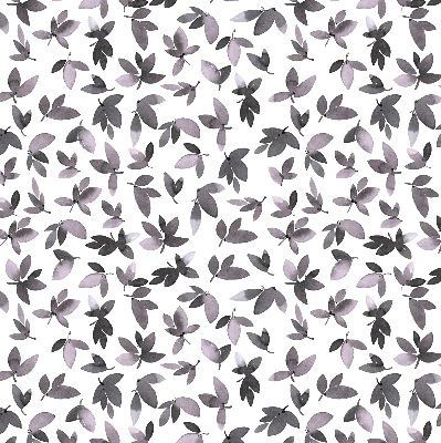 Fabric roller blind Dark pink leaves