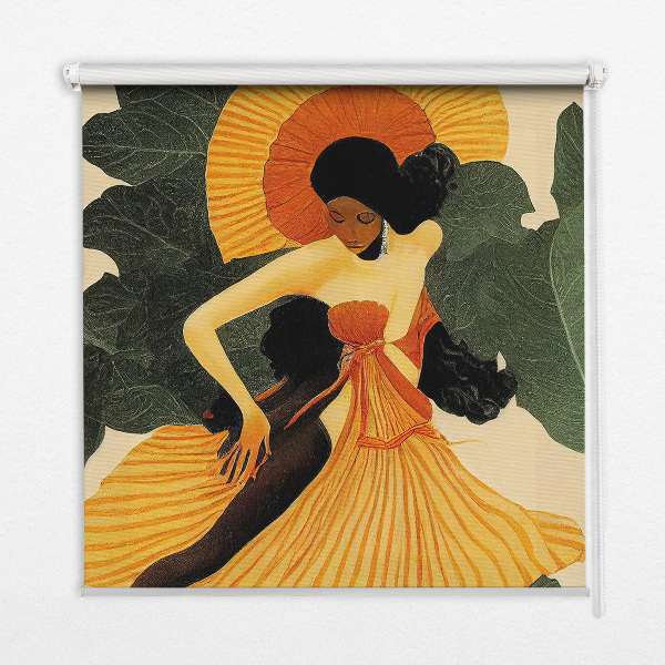 Fabric roller blind Dancer