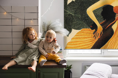 Fabric roller blind Dancer