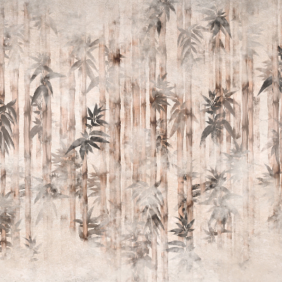 Fabric roller blind Leaves