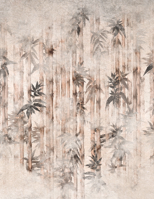 Fabric roller blind Leaves