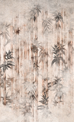 Fabric roller blind Leaves