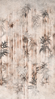 Fabric roller blind Leaves
