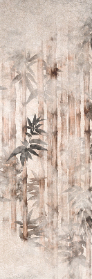 Fabric roller blind Leaves