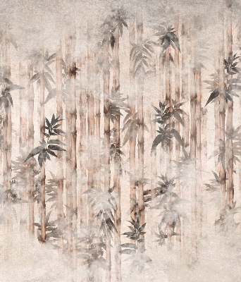 Fabric roller blind Leaves