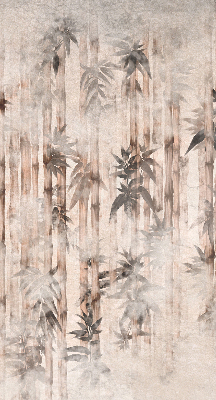 Fabric roller blind Leaves