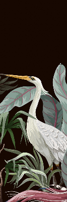 Modern roller blind Birds in the leaves